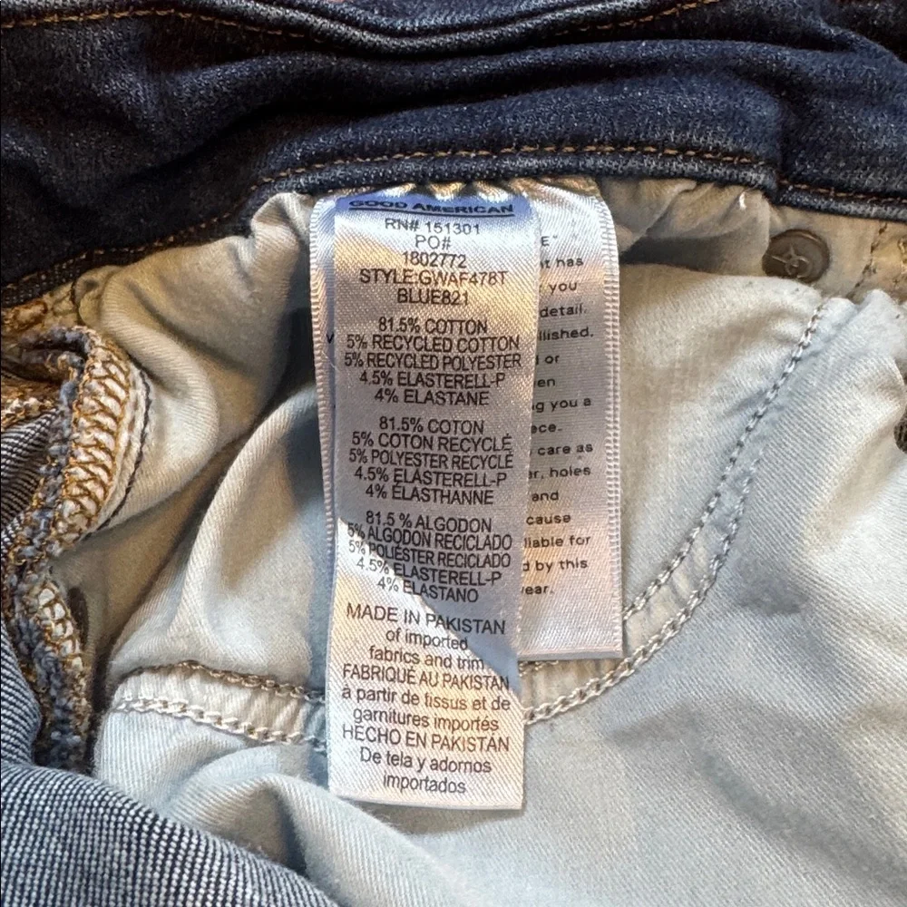 Good American Always Fits Good Legs Skinny Jeans - Women’s size 14-18 - Picture 4 of 10